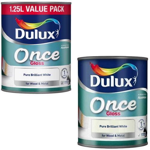 Dulux once gloss pure - dulux,