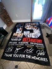 Grey's Anatomy Blanket 50x75