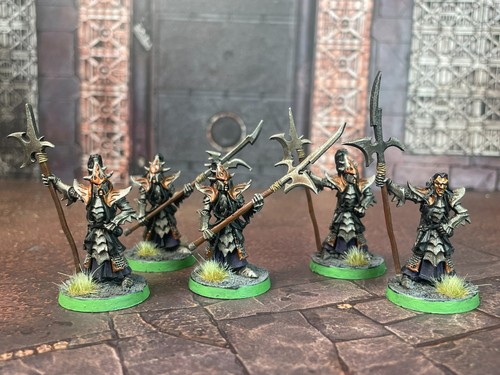 Black guard dark elves - black,