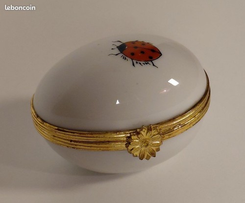 Limoges porcelain jewelry - , box