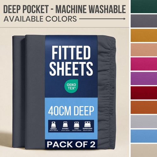 Pack extra deep cm fitted - 40,