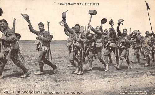 Postcard military wwi the - wwi,