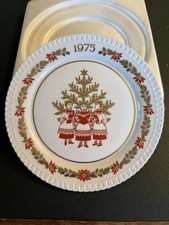 1975 Christmas plate Spode in