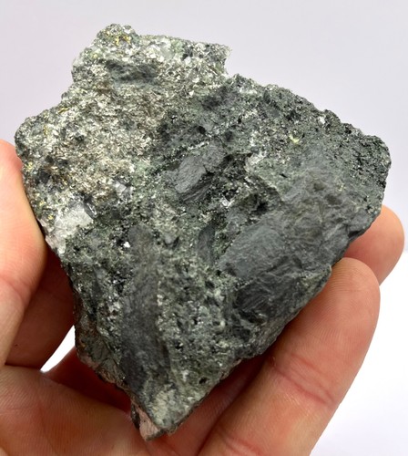 Cassiterite pebble - cassiterite, in