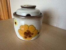 Vintage Denby Minstrel Sugar