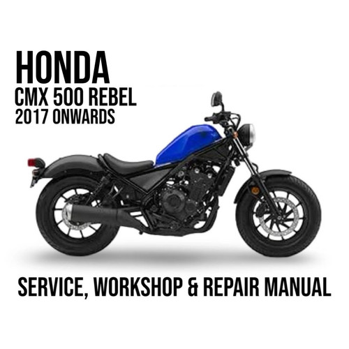 Honda cmx 500 - rebel, 2017