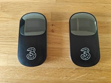 Pair of Huawei E585 Mobile Wi-Fi 3G modem locked to Three Network used working