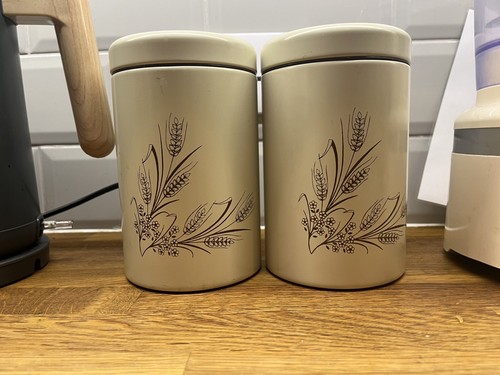 Vintage brabantia storage - vintage, tins