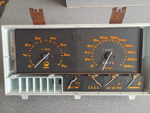 Matra simca bagheera - bagheera, dash
