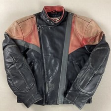 Vintage leather biker jacket - vintage,