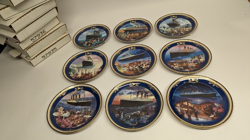 Titanic collectors plates - titanic,
