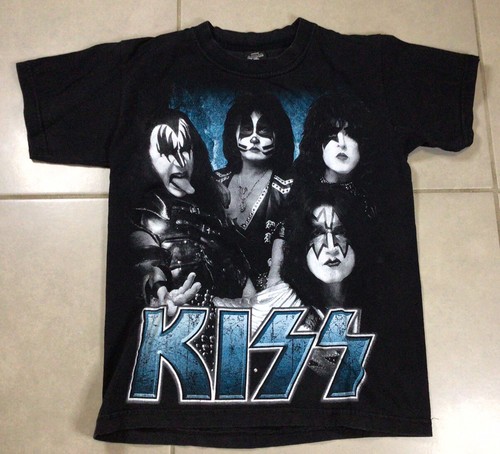 Vtg woman kiss - band, xs