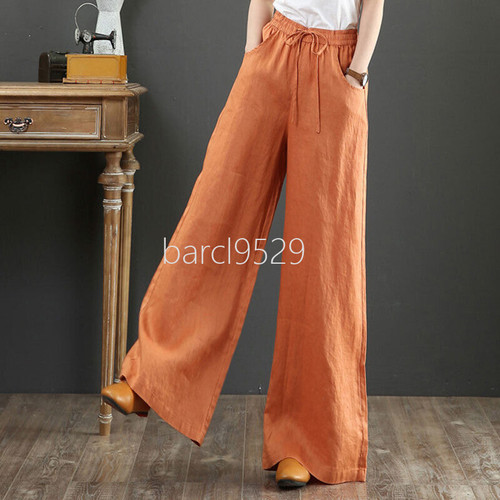 Womens plain cotton linen - womens,