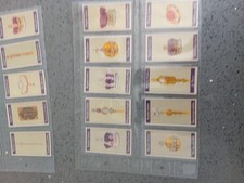 CARRERAS CIGARETTE CARD SET (TURF) REGALIA SERIES ISSUED IN 1925