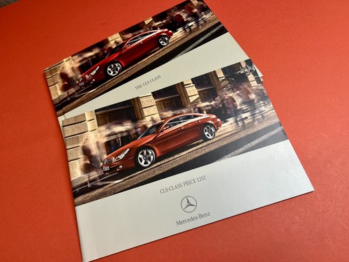 Mercedes cls brochure - brochure, and