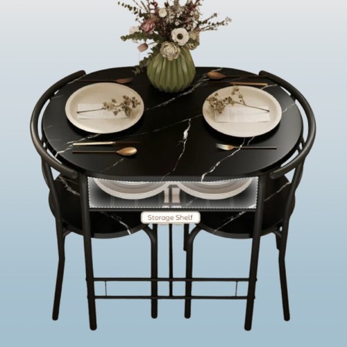 Small table and chairs - 2,