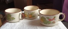 Set 3 Vintage Soup Bowl/Mugs