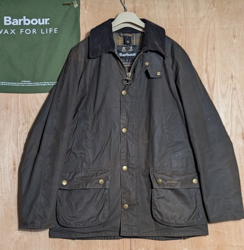 Barbour ashby waxed jacket - waxed,