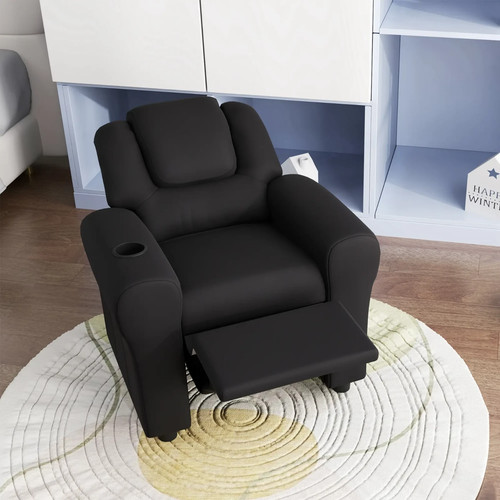 Kid recliner chair cup holder - chair,