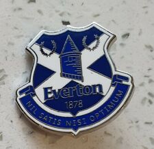 Everton FC Official Scotland Club Crest Badge - Blue and White - Great Gift Idea