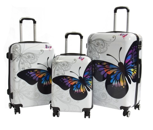Wheel luggage light pc - luggage,