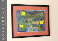 SUPERB! MID CENTURY ABSTRACT