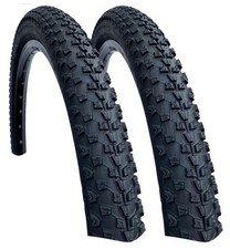 PAIR Baldys 29 x 2.10 Mountain Bike TYRES BLACK Off Road Knobby Tread