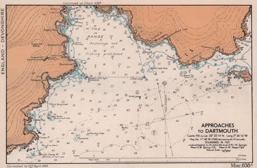 Approaches dartmouth sea - to,