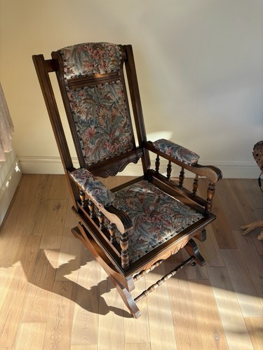Victorian rocking chair - victorian,