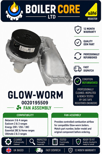 Glow worm 0020195509 fan - glow-worm,