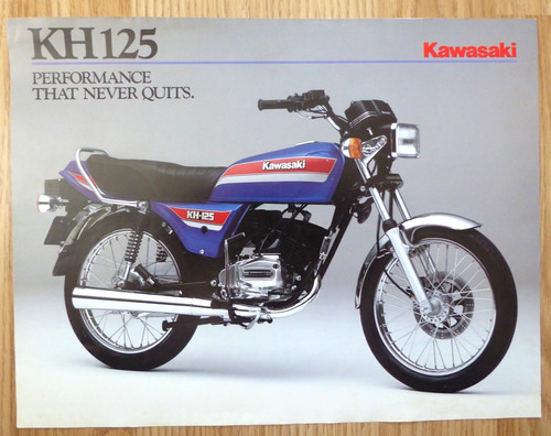 Kawasaki kh125 motor cycle - kh125,