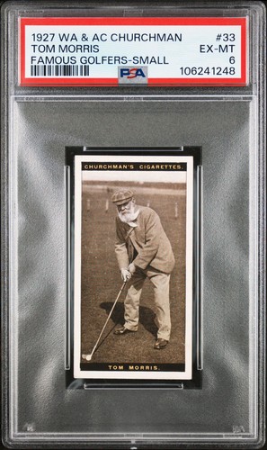 Churchman famous golfers - churchman, golfers'