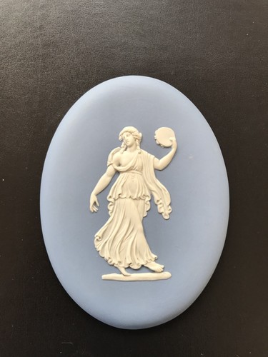 Wedgwood blue jasperware - , large
