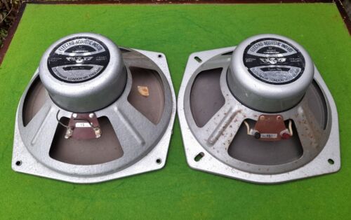 Rare pair elac - of, 12"
