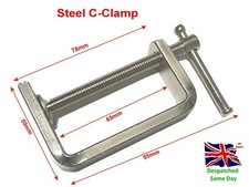 2" Steel C-Clamp Heavy Duty