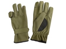 Neoprene Fishing Hunting Khaki Green Gloves Folding Fingers Waterproof Shooting