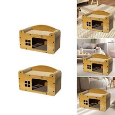 Cardboard cat house castle - cardboard,