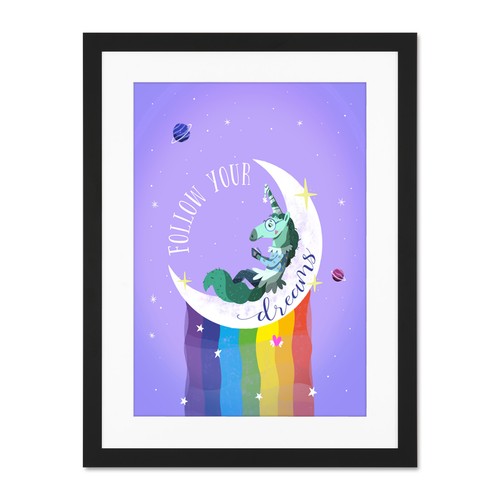 Unicorn follow your dreams - follow,