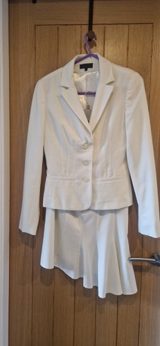 Cream suit excellent condition - cream,