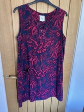 Next Linen Mix Shift Dress