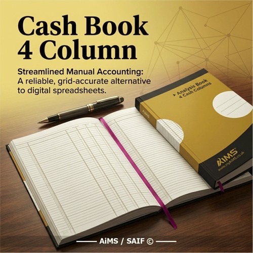 Cash analysis book - analysis, column