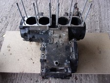 KAWASAKI GPZ 600 R 85-90 ZX600 - ENGINE MOTOR CRANK GEARBOX CASINGS CASE x2