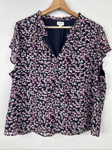 Crew floral print - j, cap