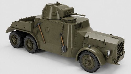 Ww2 irish leyland - 1/72,
