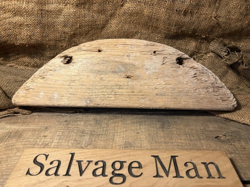 Driftwood half moon shape real - shape,