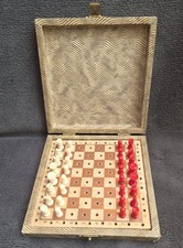 Vintage Chess Set Miniature