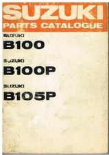 SUZUKI B100 B100P B105P