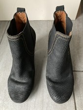 The Art Company Ladies Black Heeled Ankle Boots Size 38 / 5. Great Condition.