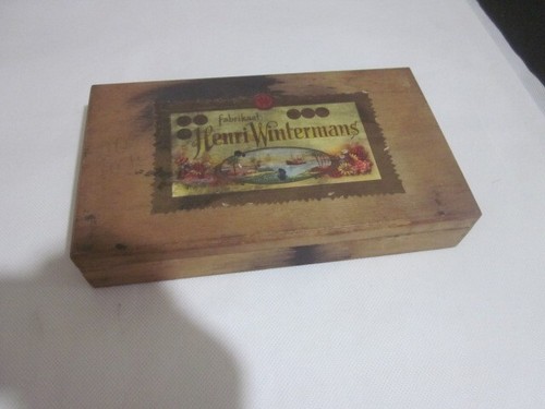 Wooden box used henri - box,