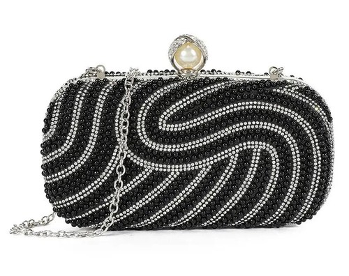 Women diamante clutch bag - women's,
